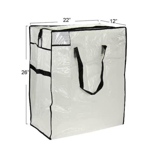 Household Essentials Black & White Tote Bag
